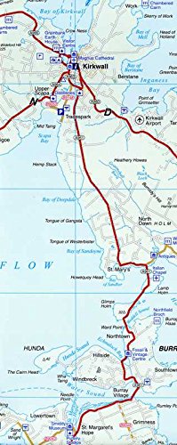 Orkney Tourist Map