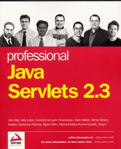 Professional Java Servlets 2.3