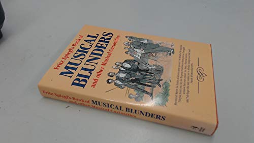 FITZ SPIEGL'S BOOK OF MUSICAL BLUN