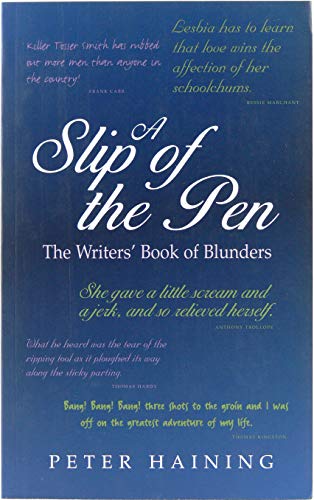 SLIP OF THE PEN