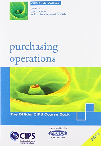 CIPS Profex Study Pack Level 3 Purchasing Operations