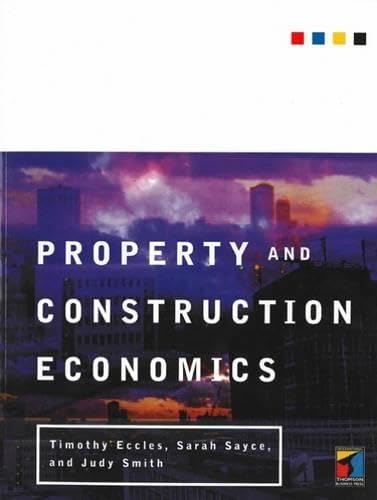 PROPERTY & CONSTRUCTN ECON