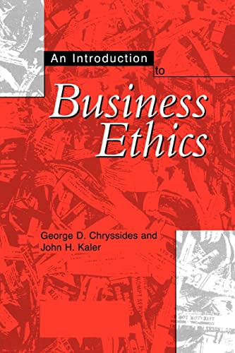 An Introduction to Business Ethics