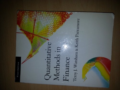 Quantitative Methods for Finance