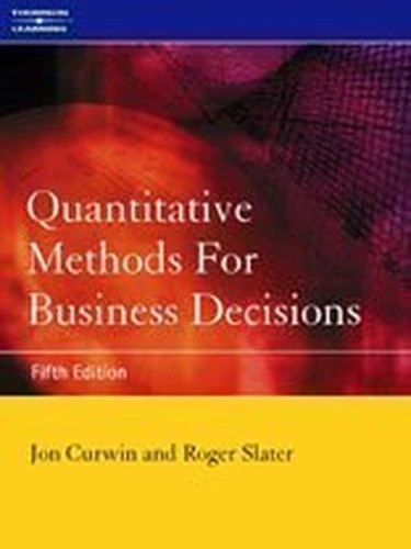 Quantitative Methods for Business Decisions
