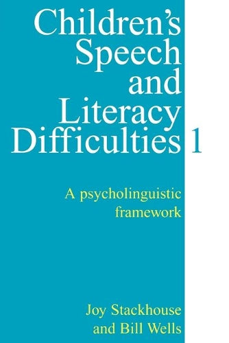 Children's Speech and Literacy Difficulties, Book 1