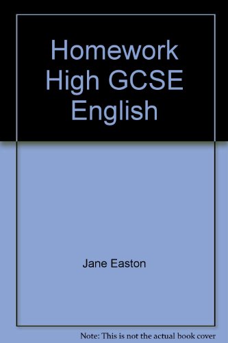 Homework High GCSE English