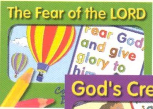 Colouring Book  - Fear of the Lord