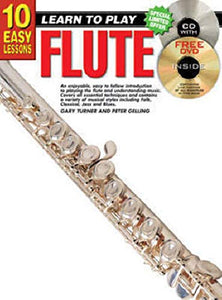 10 Easy Lessons - Learn To Play Flute 