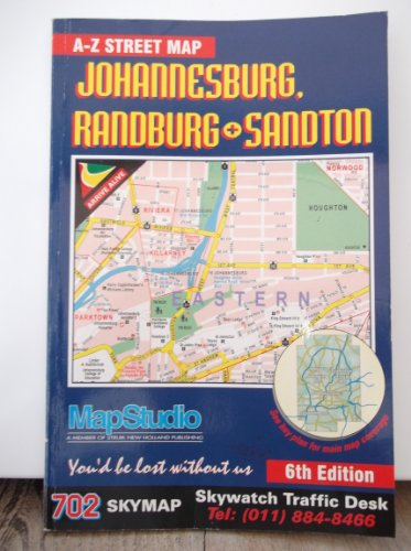 Johannesburg, Randburg & Sandton A-Z Street Map