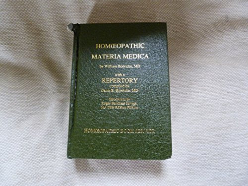Homoeopathic Materia Medica with Repertory Comprising the Characteristic and Guiding Symptoms of the Remedies