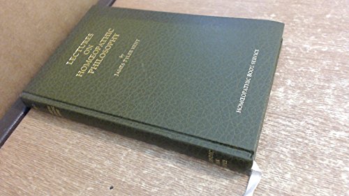 Lectures on Homoeopathic Philosophy