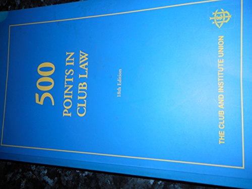 Questions and Answers on Club Law