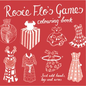 Rosie Flo's Games Colouring Book - red 