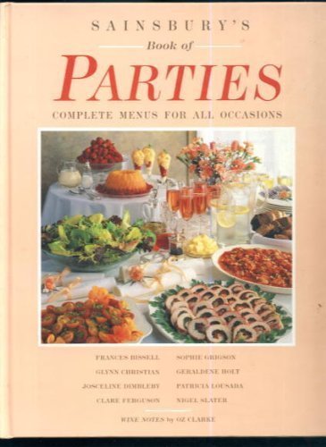 Book Of Parties (Sainsbury Cookbook Series)