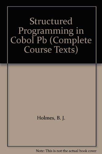 Structured Programming in Cobol