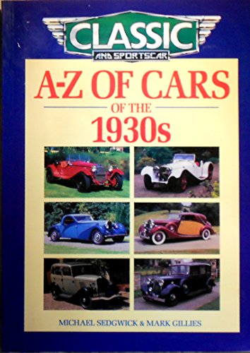 A-Z of Cars of the 1930s