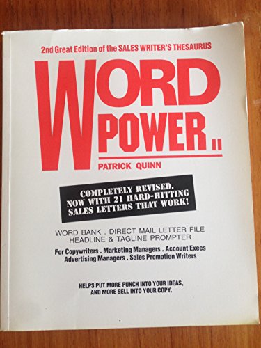Wordpower II: Sales Writer's Thesaurus