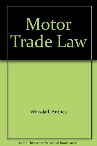 Motor Trade Law