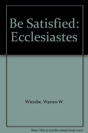 Be Satisfied