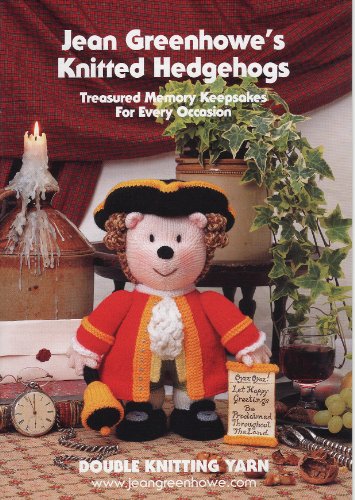 Jean Greenhowe - knitted doll - knitted hedgehogs