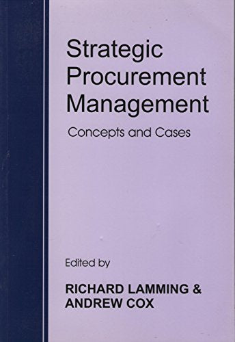 Strategic Procurement Management