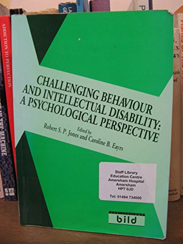 Challenging Behaviour and Intellectual Disability