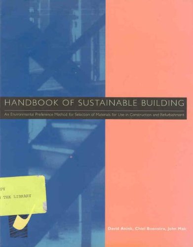 Handbook of Sustainable Building