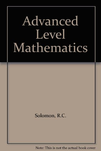 Advanced Level Mathematics