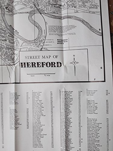 Hereford Street Map