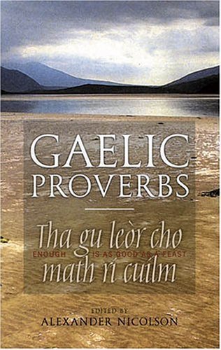 Gaelic Proverbs