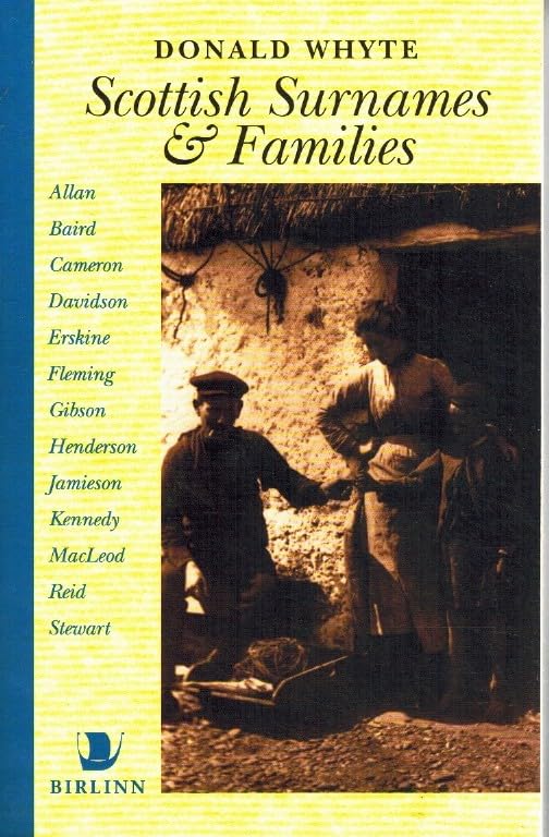 Scottish Surnames and Families
