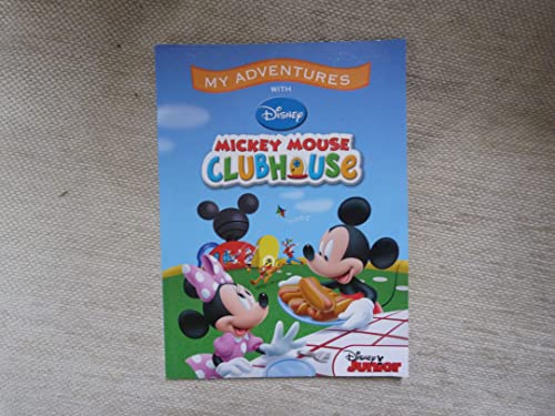 Identity Direct My Adventures With Disney's Mickey Mouse Clubhouse - Big Size (Name Only) Measures 10.875 x 8 Inches Or 200 x 275mm Multi-Color
