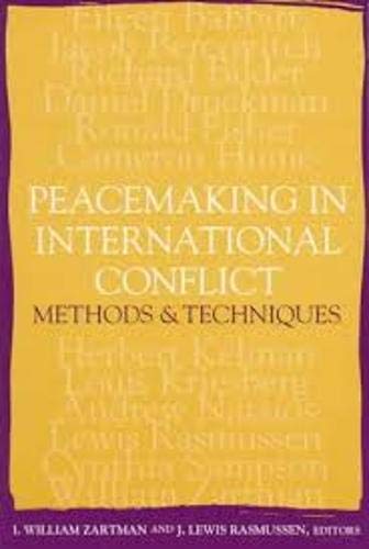 Peacemaking in International Conflict