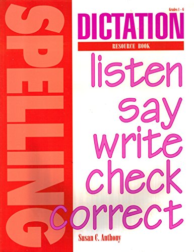 Dictation Resource Book (Use with Spelling Plus)