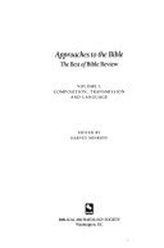 Approaches to the Bible