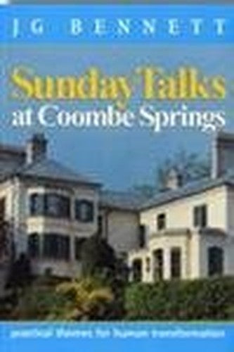 Sunday Talks at Coombe Springs