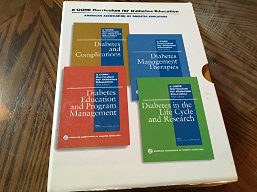 A Core Curriculum for Diabetes Education, 4 Vol. Set