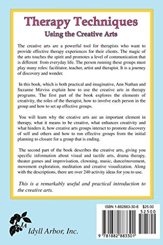 Therapy Techniques Using the Creative Arts