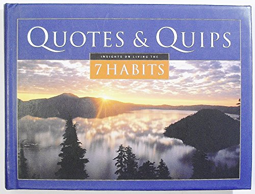 Quotes  Quips Insights on Living the  Habits