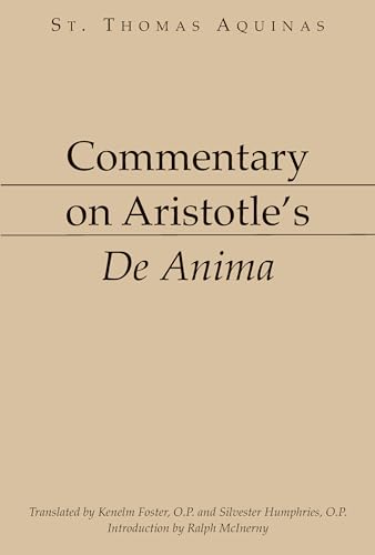 Commentary on Aristotle`s De Anima