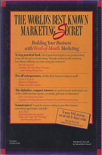 World's Best Known Marketing Secret