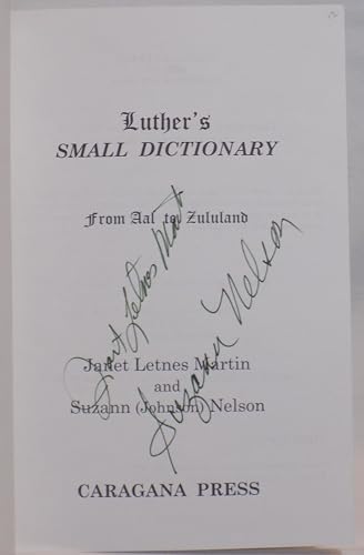 Luther's Small Dictionary