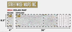 Streetwise Milan Map - Laminated City Street Map of Milan, Italy