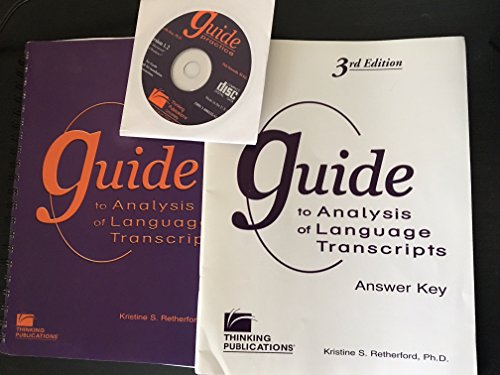 Guide to Analysis of Language Transcripts