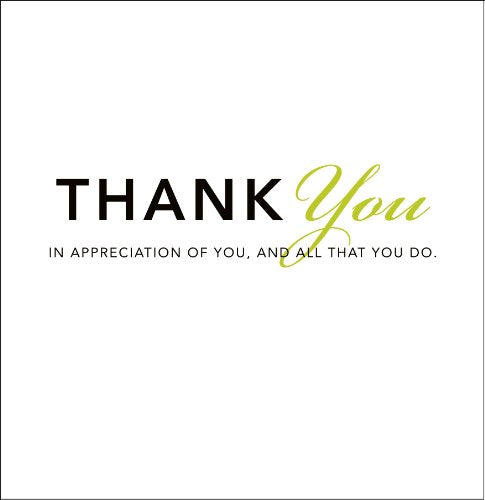 Thank You