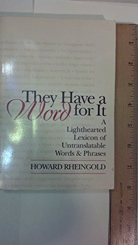 They Have a Word for it