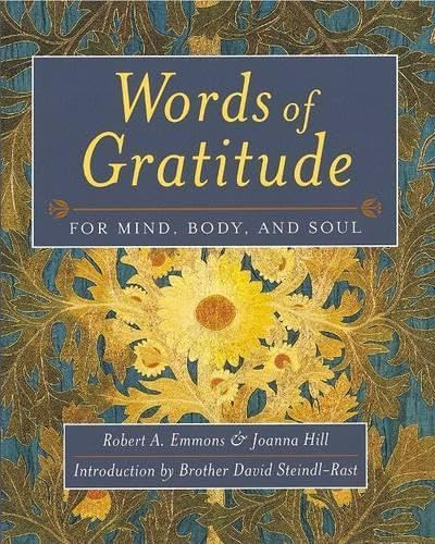 Words of Gratitude: For Mind, Body and Soul