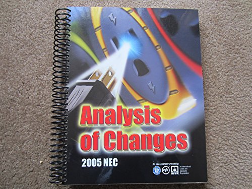 Analysis of Changes; 2005 NEC