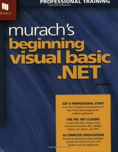 Murach's Beginning Visual Basic.NET